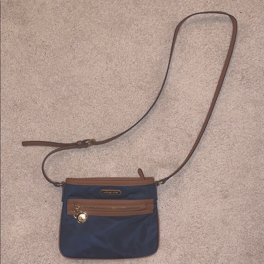 Michael Kors Navy Blue Crossbody Bag